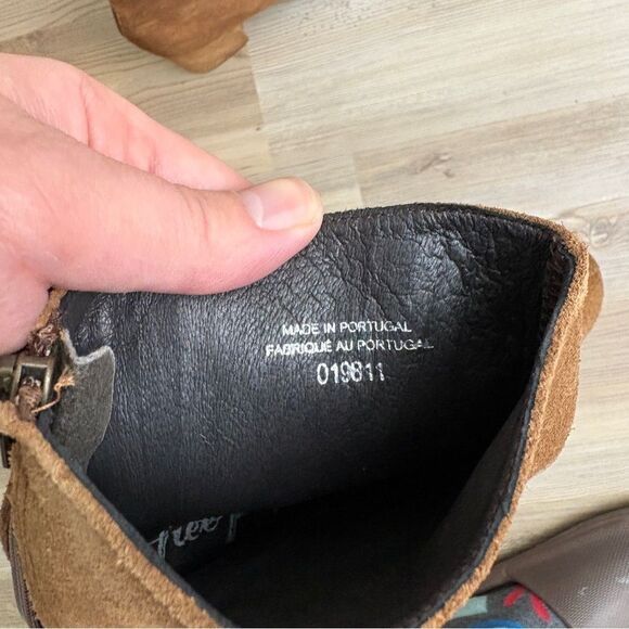 Free People Cecile Suede Ankle Boots - Picture 10 of 13